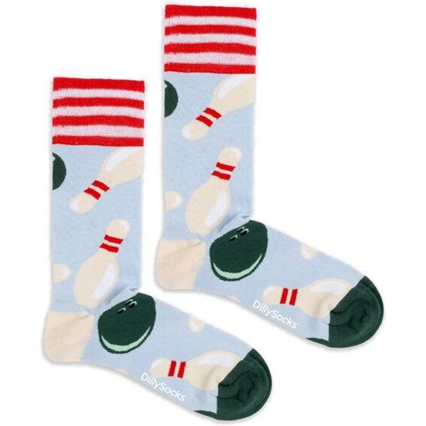 DillySocks Socken Bowling Bash aus Biobaumwoll-Mix