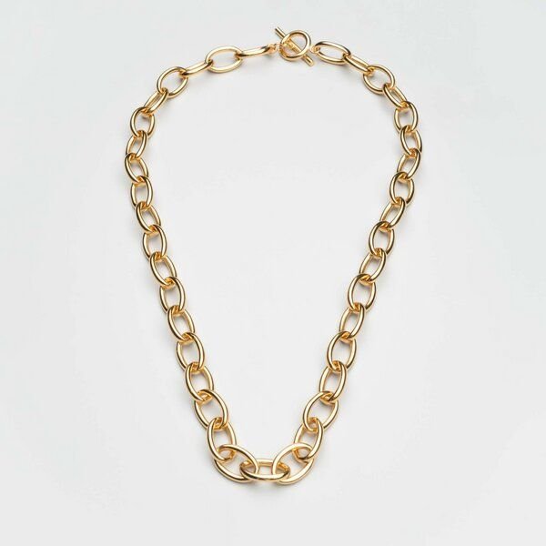 fejn jewelry Kette 'chunky link chain' mit groben Kettengliedern