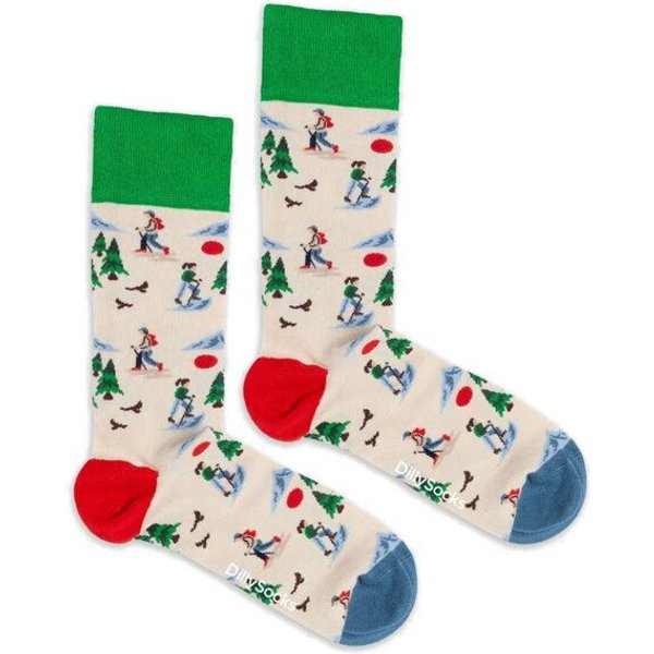 DillySocks Socken Alpine Days aus Biobaumwoll-Mix