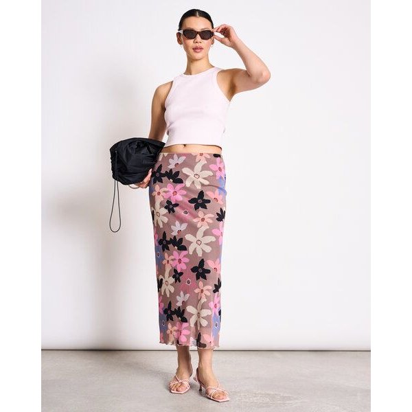 JAN N JUNE Mesh Maxi-Rock SMUK