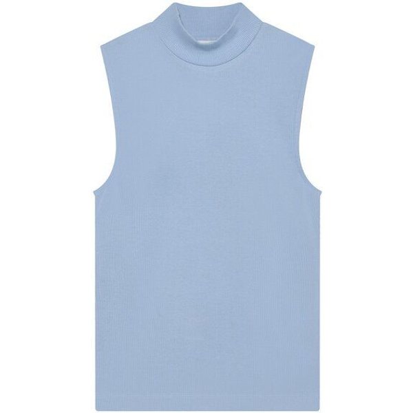 KnowledgeCotton Apparel Ripptop - High neck rib top - aus Bio-Baumwolle