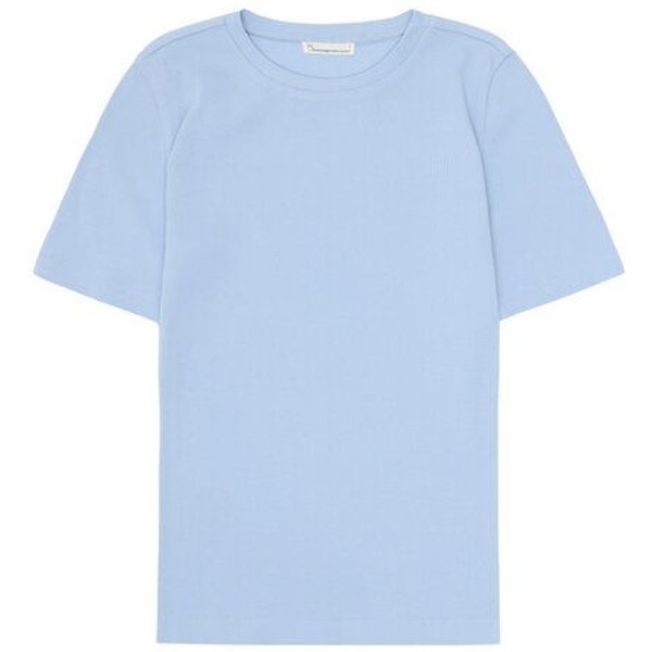 KnowledgeCotton Apparel T-Shirt - Rib t-shirt - aus Bio-Baumwolle