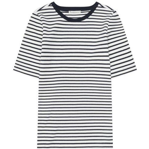 KnowledgeCotton Apparel T-Shirt - Rib t-shirt - aus Bio-Baumwolle