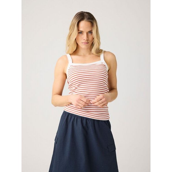 KnowledgeCotton Apparel Ripptop - Rib strap top - aus Bio-Baumwolle