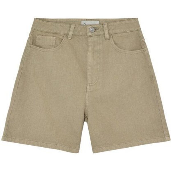 KnowledgeCotton Apparel GALE gerade Mid-Rise Twill 5-Pocket-Shorts - GOTS/Vegan