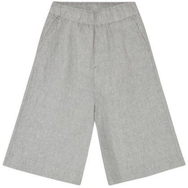 KnowledgeCotton Apparel EVE Culotte hohe Leinen-Shorts - GOTS/Vegan