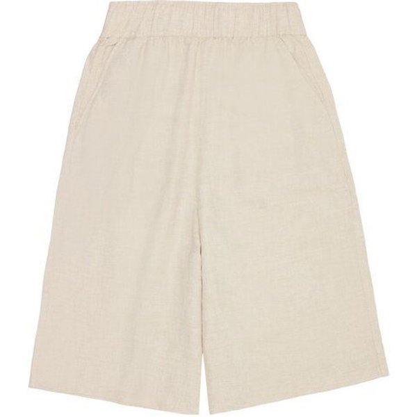 KnowledgeCotton Apparel EVE Culotte hohe Leinen-Shorts - GOTS/Vegan