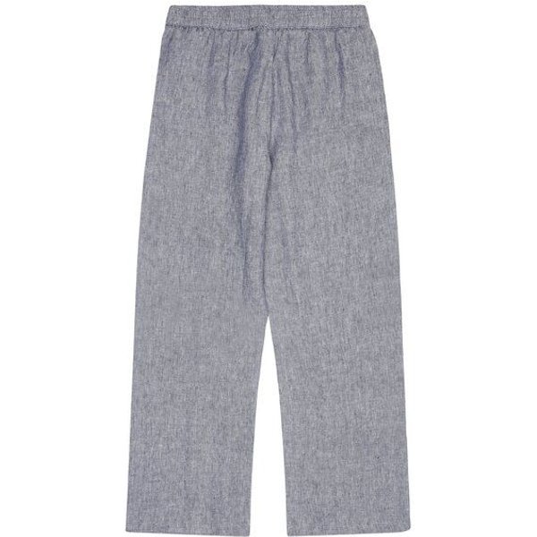KnowledgeCotton Apparel POSEY weite, mittelhohe Leinenhose - GOTS/Vegan
