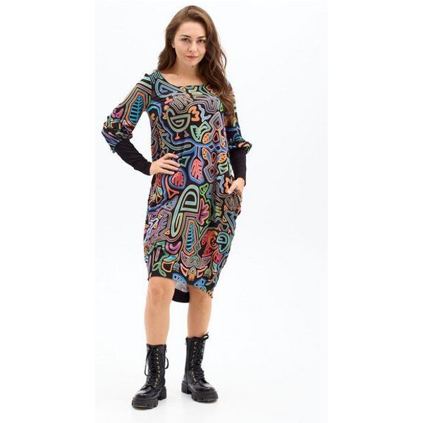 KOKOworld Damen Kleid Morelia aus LENZING ECOVERO Viskose