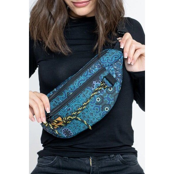 KOKOworld Bauchtasche Saco aus recyceltem Polyester – fair & robust