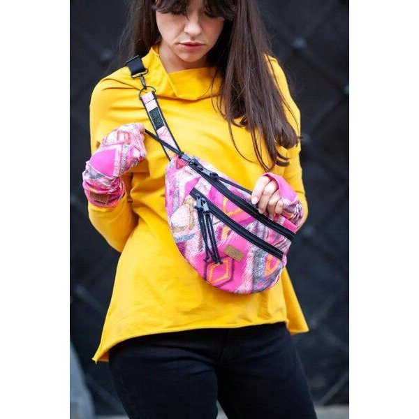 KOKOworld Bauchtasche Bolsa aus recyceltem Polyester – fair & nachhaltig