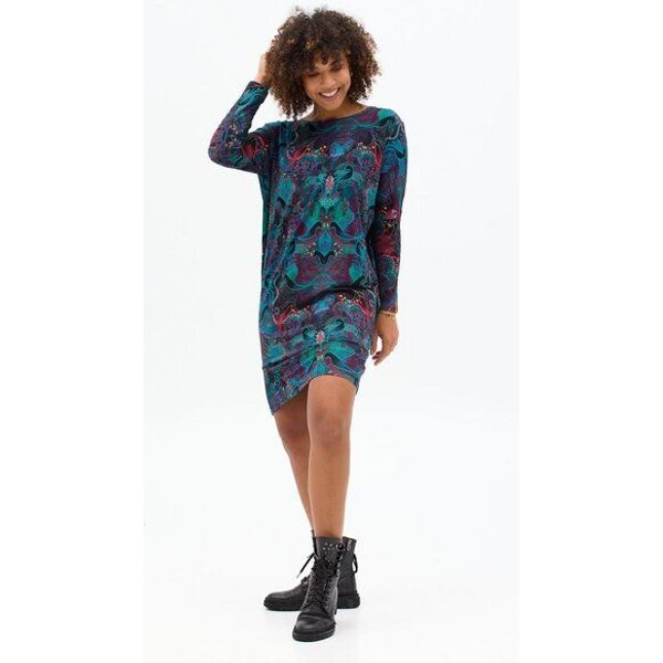 KOKOworld Damen Kleid Twiggy aus Viskose EcoVero