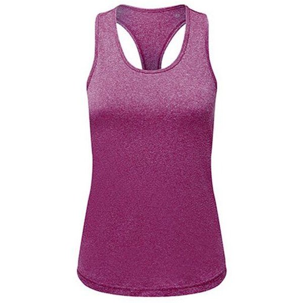 TriDri® Recycled Stretch Tank Top High Impact Recycled Performance Slim Racer Back Vest Ringerback