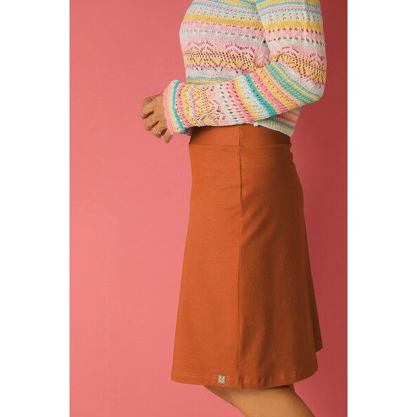 La Gitana Rock A-Linie „June“ – lange Variante, aus Bio-Baumwolljersey – fair & nachhaltig