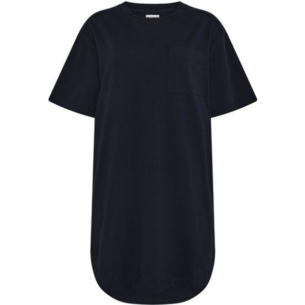 KnowledgeCotton Apparel T-Shirt-Kleid aus Bio-Baumwolle