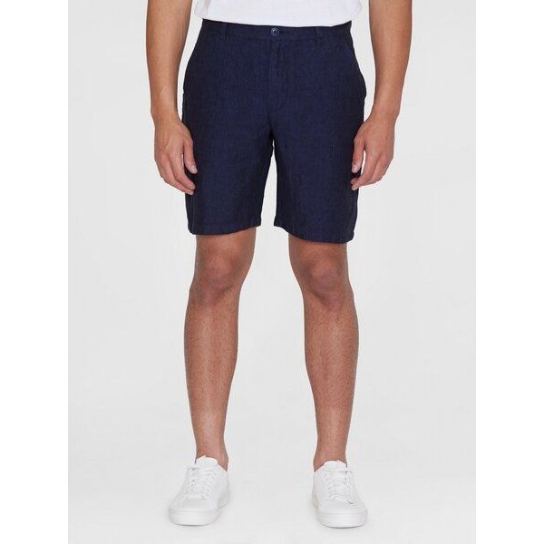 KnowledgeCotton Apparel Regular Shorts CHUCK aus Bio-Leinen