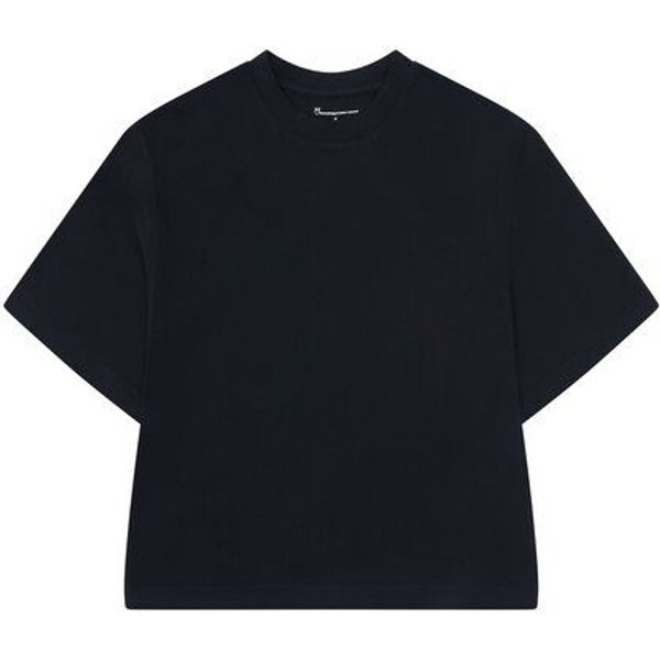 KnowledgeCotton Apparel Lockeres T-Shirt aus Bio-Baumwolle