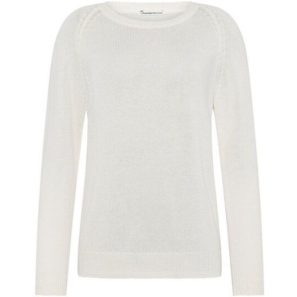 KnowledgeCotton Apparel Leichter Rundhals-Pullover aus Bio-Baumwolle
