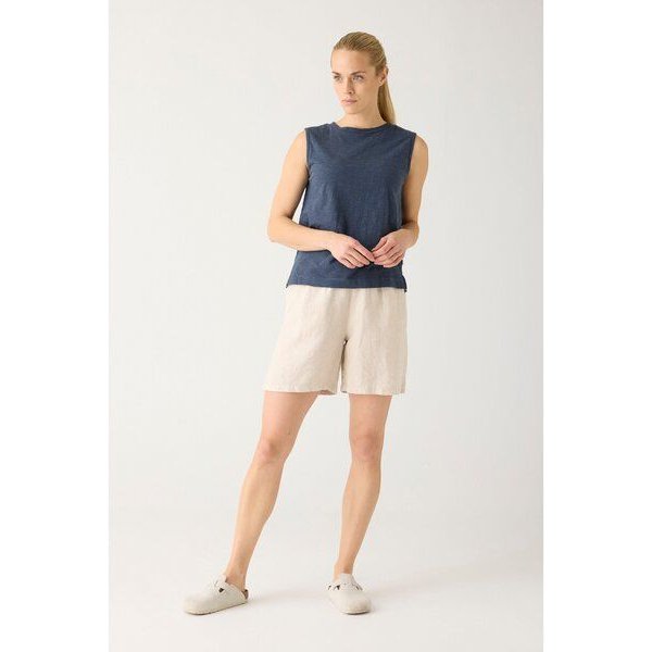 KnowledgeCotton Apparel Weite Shorts POSEY aus Leinen