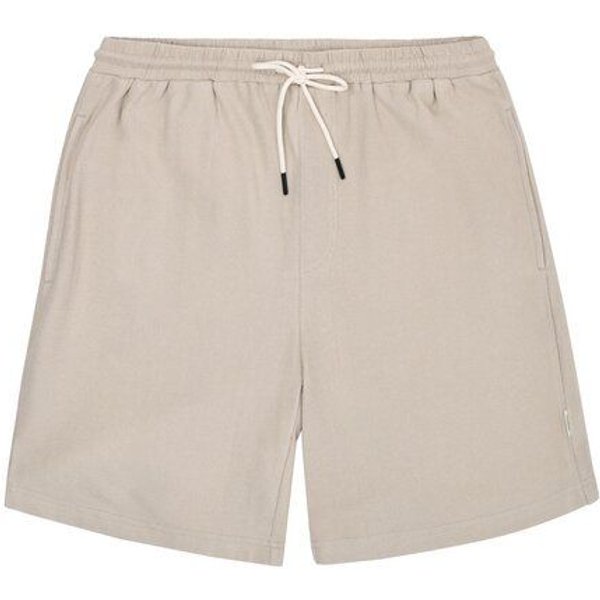 KnowledgeCotton Apparel Lockere Bouclé-Shorts FIG aus Bio-Baumwolle