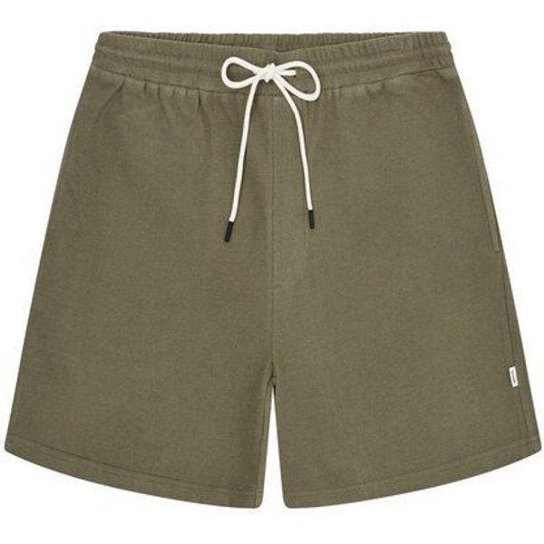 KnowledgeCotton Apparel Lockere Bouclé-Shorts FIG aus Bio-Baumwolle