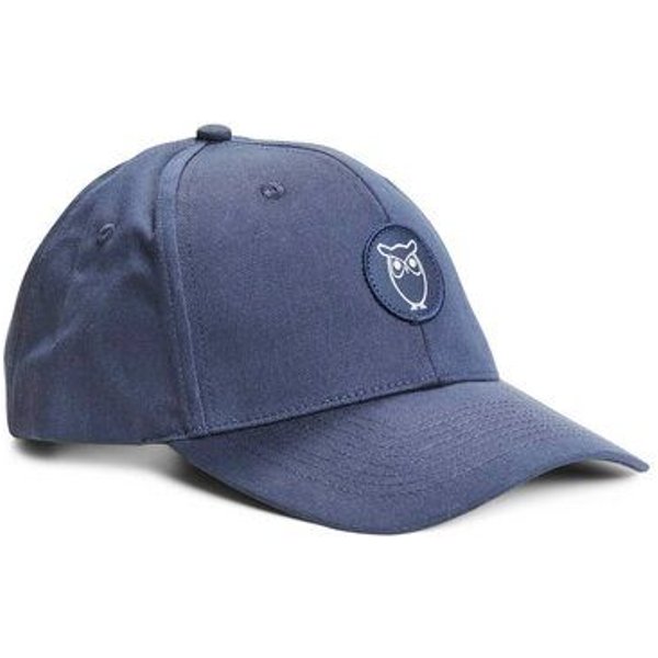 KnowledgeCotton Apparel Twill Badge Schirmmütze aus Bio-Baumwolle
