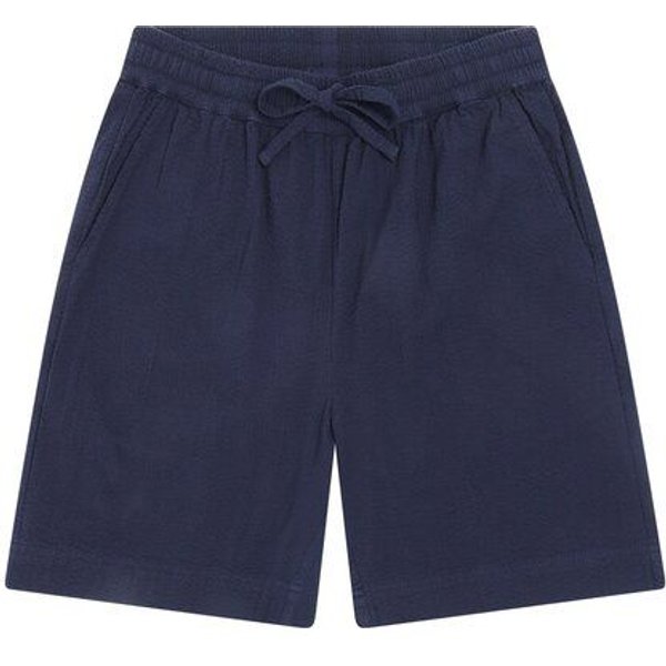 KnowledgeCotton Apparel Weite Seersucker-Shorts POSEY aus Bio-Baumwolle