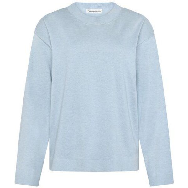 KnowledgeCotton Apparel Lockerer Pullover aus leichtem Bio-Baumwollmix