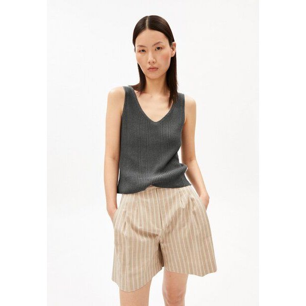 ARMEDANGELS LINEN BLEND Damen Stricktop aus Leinen-Mix