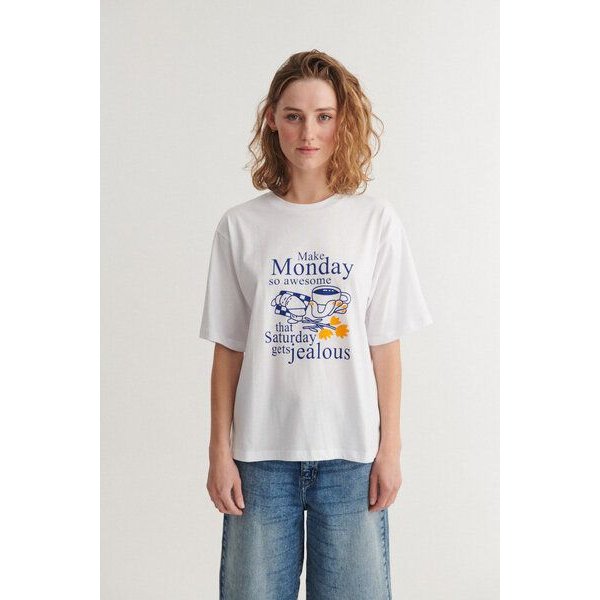 Basic Apparel Raja AWESOME T-Shirt aus Bio-Baumwolle