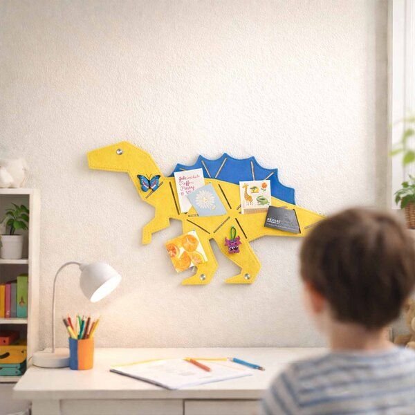 Dino-Pinnwand "SPINO" zum Stecken & Pinnen für Kinderzimmer von RÅVARE (SPINO)