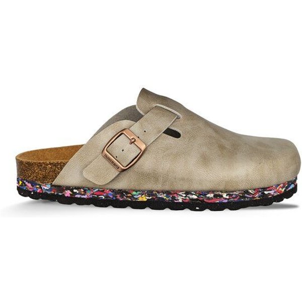 Nuoceans Clogs Stone Hellgrau - Vegan | Recycelt | Sohle aus Meeresmüll | Fair produziert | Made in Europe