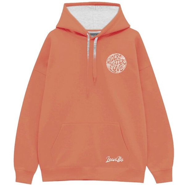 Lexi&Bö Under Water Love Oversized Hoodie Damen