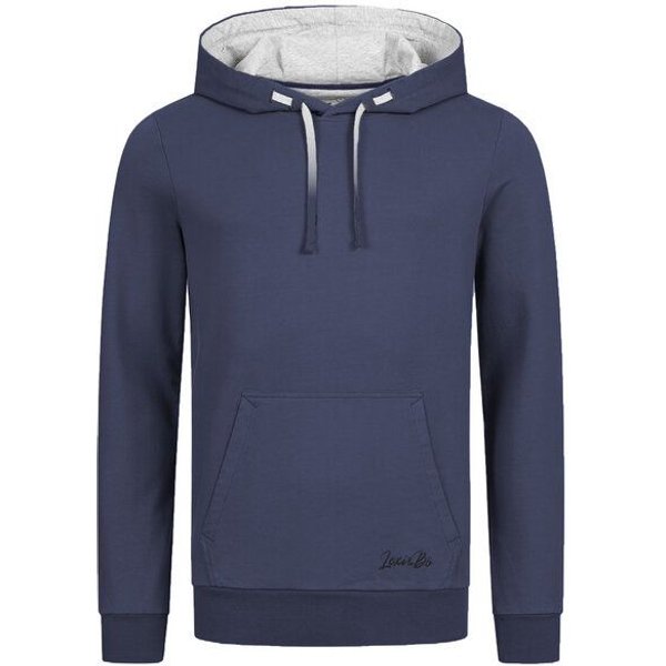 Lexi&Bö Herren Basic Hoodie - unicolor Bio-Baumwolle