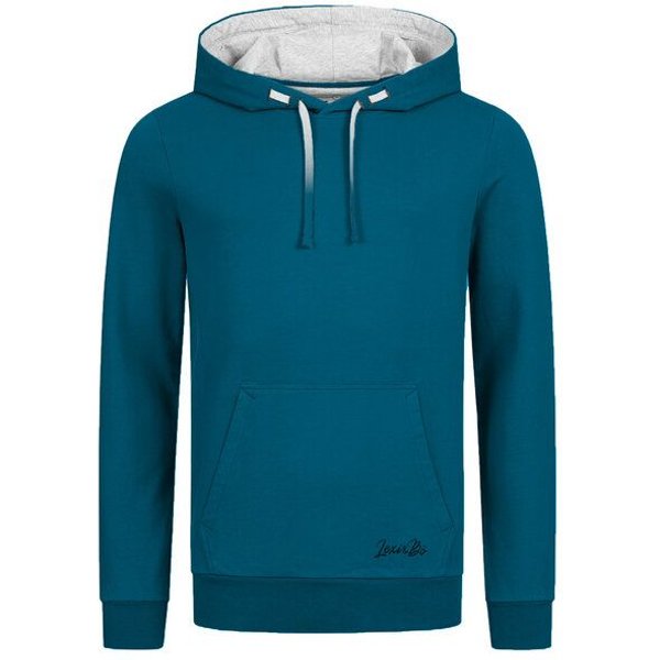 Lexi&Bö Herren Basic Hoodie - unicolor Bio-Baumwolle