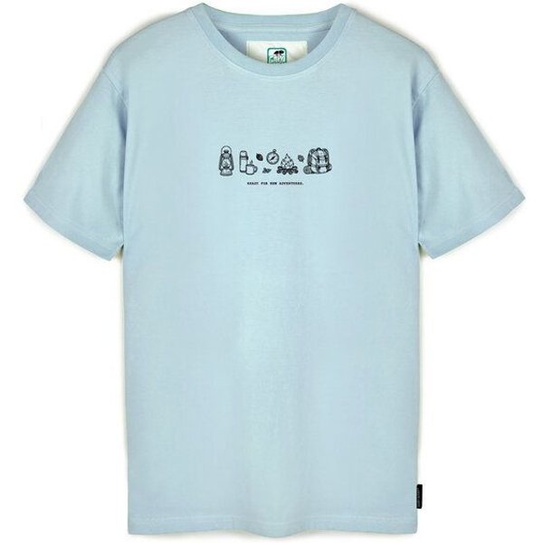 GARY MASH Shirt Ready for new adventures aus Biobaumwolle