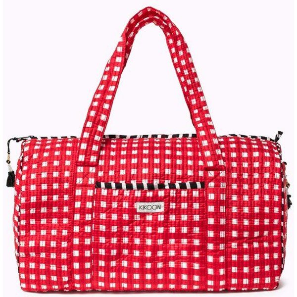 KIKOONI Handgefertigte große Baumwolltasche "K. Shopper"