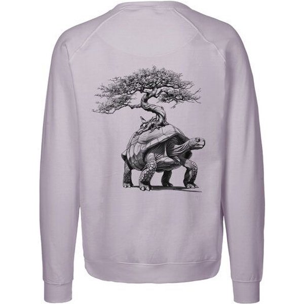 HANDGEDRUCKT "Lange Reise" Unisex Sweatshirt Neutral