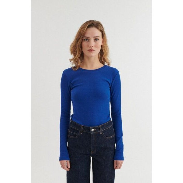 Basic Apparel LUDMILLA Langarmshirt aus Bio-Baumwolle