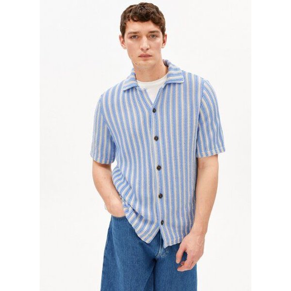 ARMEDANGELS STRIPE Herren Strickjacke aus 100% Bio-Baumwolle