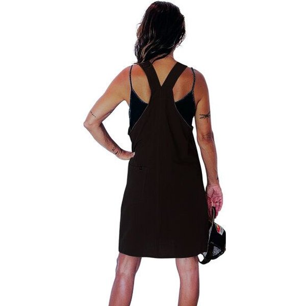 The Driftwood Tales Nachhaltiger Latzkleid aus recycelter Baumwolle
