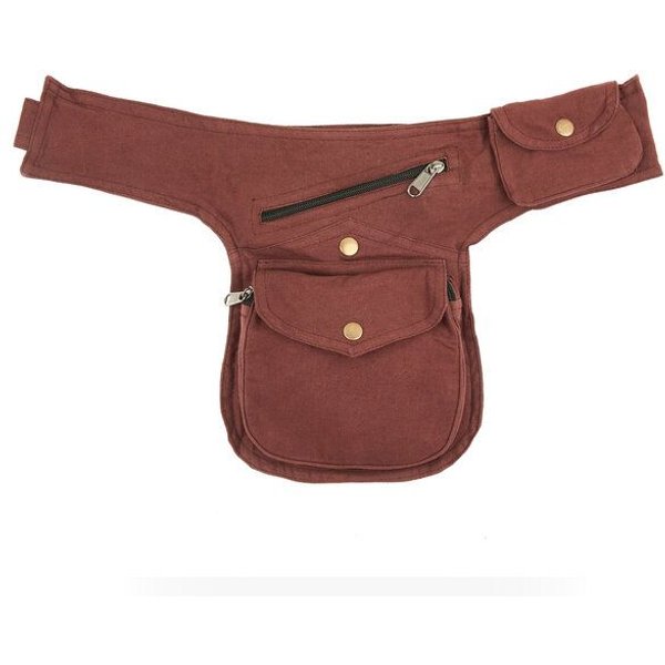 short'n'pietz handgenähte Gürteltasche mit verstellbarem Gürtel