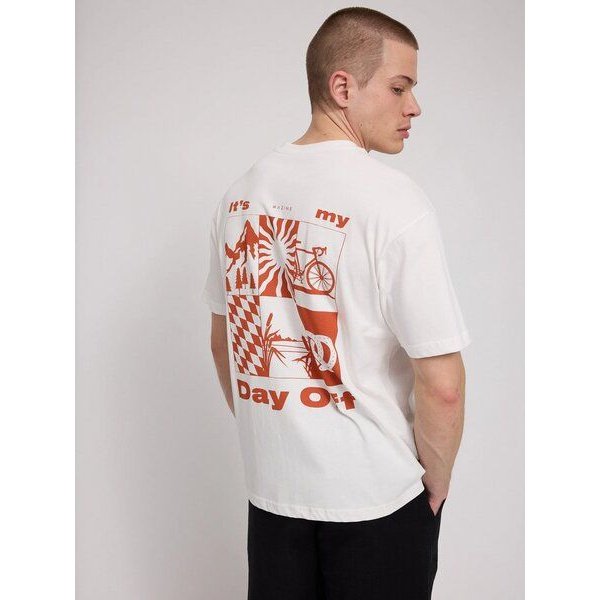 Mazine T-Shirt aus Bio-Baumwolle - Day Off Backprint