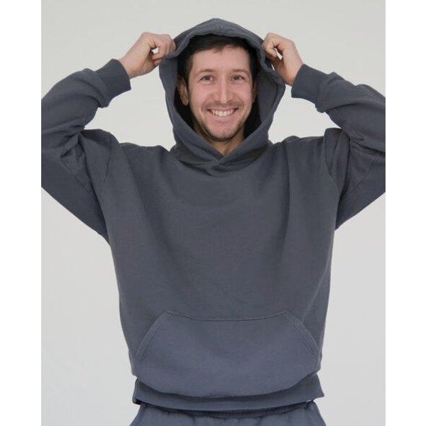 WASNI Oversized Hoodie aus GOTS-zertifizierter Bio-Baumwolle