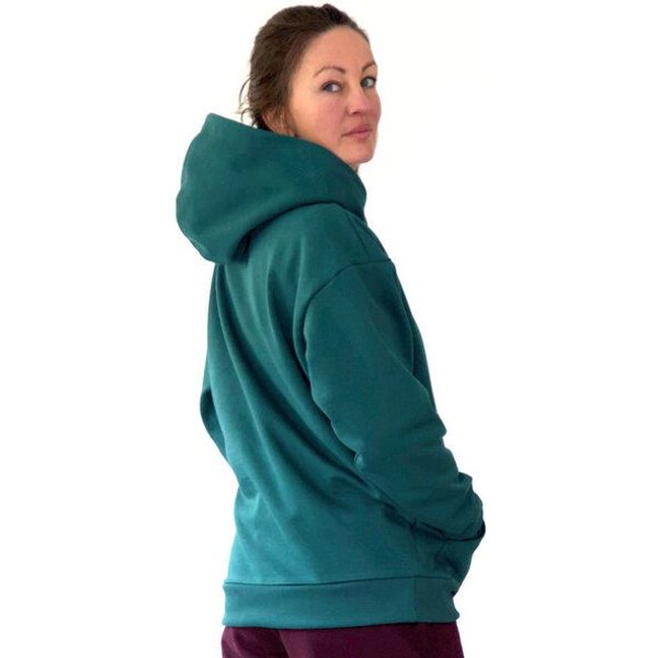 WASNI Oversized Hoodie aus GOTS-zertifizierter Bio-Baumwolle