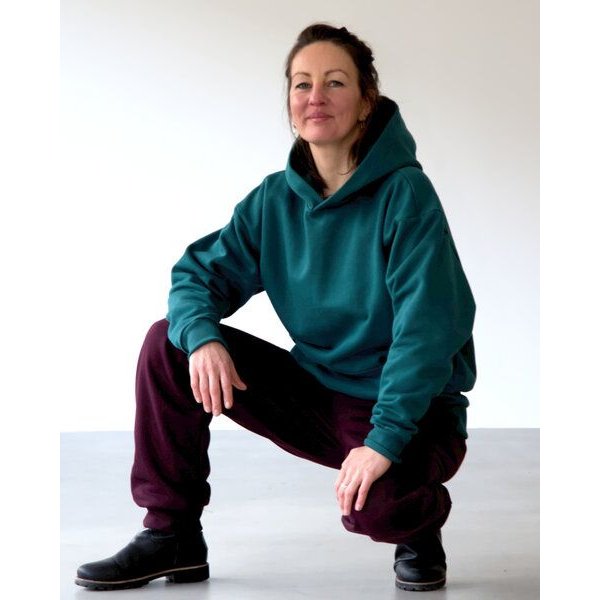 WASNI Oversized Hoodie aus GOTS-zertifizierter Bio-Baumwolle