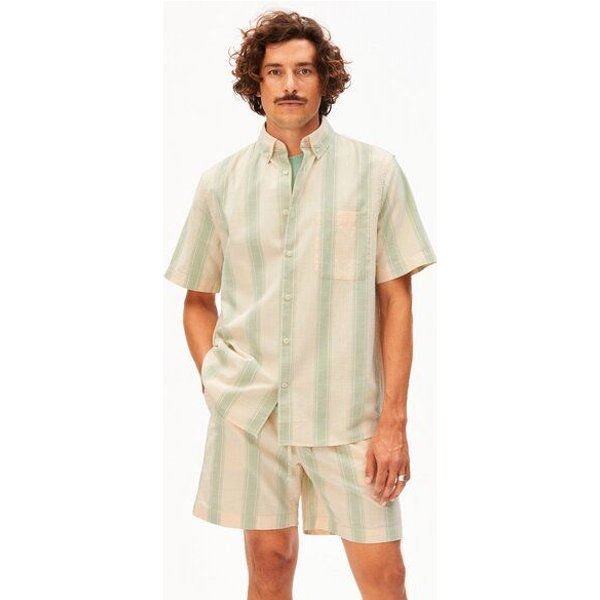 ARMEDANGELS STRIPED Herren Hemd aus 100% Bio-Baumwolle