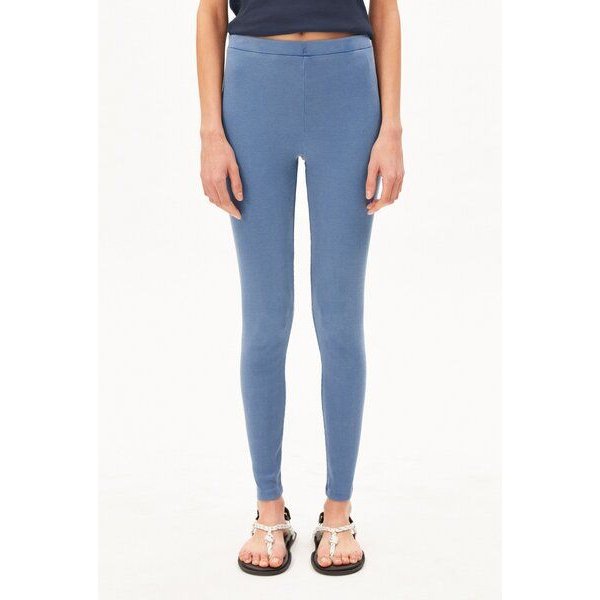 ARMEDANGELS GMT DYE RIB Damen Ripp-Leggings aus Bio-Baumwoll Mix