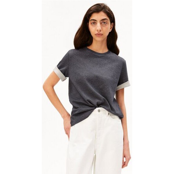 ARMEDANGELS UN-WASTED Damen T-Shirt aus recyceltem Baumwoll Mix