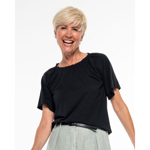 Alma & Lovis Charmantes Blusenshirt aus Organic Cotton | Jersey Blouse